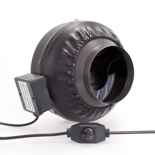 150mm Centrifugal Black Fan Fans, Silencers All Fans Exhaust Fans