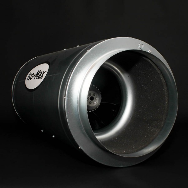 IsoMax 250mm Silencer Fan Fans, Silencers All Fans Exhaust Fans