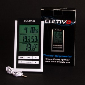 CultiV8 Hygrometer and Thermometer | Accessories | Meters & Measurement | Temperature | Environment