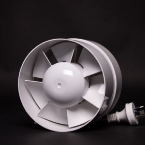 150mm Inline Fan White Plastic | Fans, Silencers | All Fans | Intake Fans | 150mm Fans