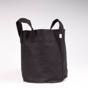 Fabric (felt ) Pot Black 11.4L  (3 Gallon) | Pots, Trays & Planter Bags  | Pots