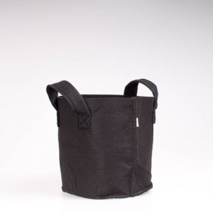 Fabric (felt)  Pot Black 7.6L  (2 Gallon) | Pots, Trays & Planter Bags  | Pots