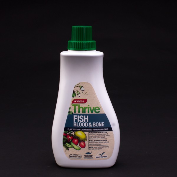 Fish Blood & Bone 500ml Yates Nutrients Soil Nutrients Easy Grow Ltd