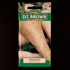 Parsnip - Hollow Crown | Seeds | D.T. Brown Vegetable Seeds | Watkins Vegetable Seeds
