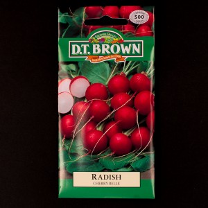 Radish - Cherry Belle | Seeds | D.T. Brown Vegetable Seeds | Watkins Vegetable Seeds