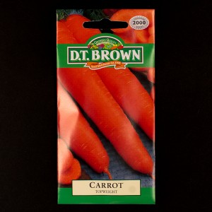 Carrot - Topweight | Seeds | D.T. Brown Vegetable Seeds | Watkins Vegetable Seeds