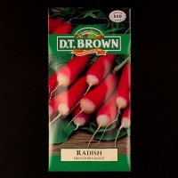 Radish - French Breakfast  | Seeds | D.T. Brown Vegetable Seeds | Watkins Vegetable Seeds