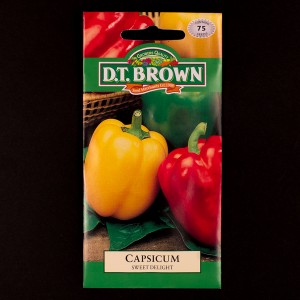 Capsicum - Sweet Delight | Seeds | D.T. Brown Vegetable Seeds | Watkins Vegetable Seeds