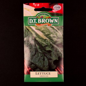 Lettuce - Green Cos | Seeds | D.T. Brown Vegetable Seeds | Watkins Vegetable Seeds