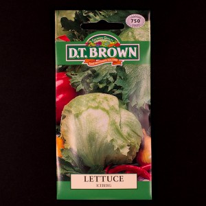 Lettuce - Iceberg  | Seeds | D.T. Brown Vegetable Seeds | Watkins Vegetable Seeds