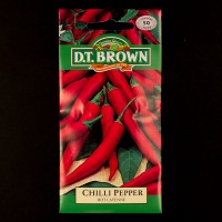 Chilli Pepper - Hot Cayenne | Seeds | D.T. Brown Vegetable Seeds | Watkins Vegetable Seeds