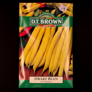 Dwarf Bean - Butter Bean | Seeds | D.T. Brown Vegetable Seeds | Watkins Vegetable Seeds