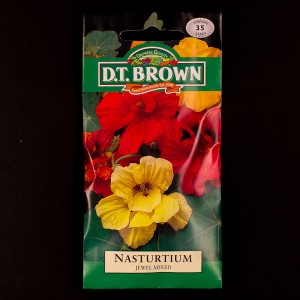 Nasturtium - Jewel Mixed | Seeds | Watkins Flower Seeds