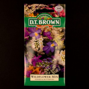 Wildflower Mix - For Bees & Butterflies | Seeds | D.T. Brown Flower Seeds