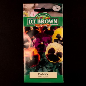 Pansy - Swiss Giants | Seeds | Watkins Flower Seeds