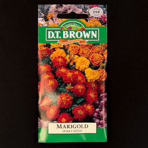 Marigold - Sparky Mixed | Seeds | Watkins Flower Seeds
