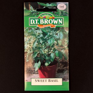 Sweet Basil | Seeds | D.T. Brown Herb Seeds | Watkins Herb Seeds