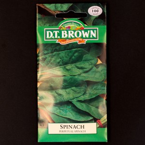 Spinach - Perpetual Spinach | Seeds | D.T. Brown Vegetable Seeds | Watkins Herb Seeds