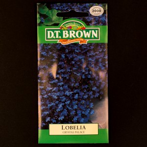 Lobelia - Crystal Palace | Seeds | D.T. Brown Flower Seeds