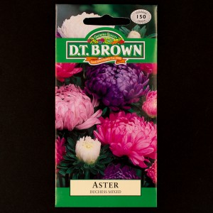 Aster - Duchess Mixed | Seeds | D.T. Brown Flower Seeds