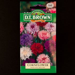 Cornflower - Polka Dot Mixture | Seeds | D.T. Brown Flower Seeds