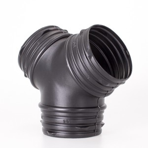 Ducting Y Joiner Black 150mm | Ducting Fittings | Y Joiners
