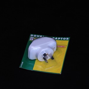 Double Adaptor Plug | Electrical | Power Boards & Extension Leads