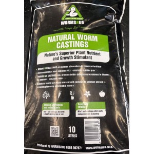 WormsRUs Castings 10L | Mediums | Potting Mix | Organic products | Organic Mediums | Soil Fertiliser & amendments