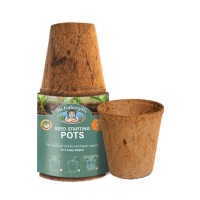 Coco Peat Pot 6cm x 12 Pack | Propagation | Pots, Trays & Planter Bags  | Pots | Rooting Gel, Scalpels & Substrates 