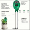 3-Way Moisture, Light & pH Meter