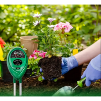 3-Way Moisture, Light & pH Meter