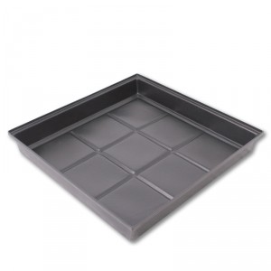 Flood & Drain Tray 1m x 1m x 150mm | Trays Saucers | Hydroponic Systems ...