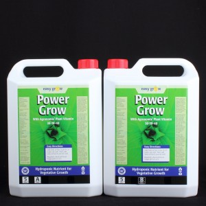 Power Grow 10L 2x5L A+B | Nutrients | Hydroponic Nutrients | Coco Nutrients  | Power Grow & Power Bud