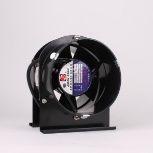 150mm Black Inline Fan Plastic Case  | Fans, Silencers | All Fans | Intake Fans | 150mm Fans