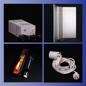 J.B Lighting 600 Watt H.P.S Kitset - Premium Shade Upgrade | Lighting Kits | Magnetic Lighting Kits | H.P.S. Lighting Kitsets | 600 Watt | All HPS Kits