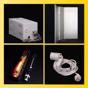 J.B Lighting 1000 Watt H.P.S Kitset | Lighting Kits | Magnetic Lighting Kits | H.P.S. Lighting Kitsets | 1000 Watt | All HPS Kits